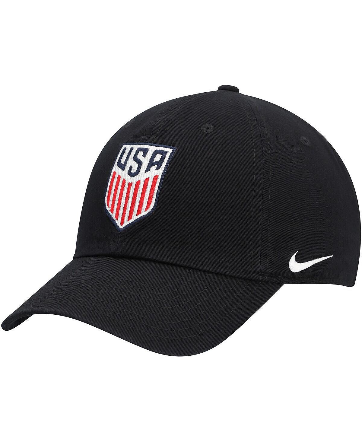 

Мужская черная регулируемая кепка USMNT Campus Nike