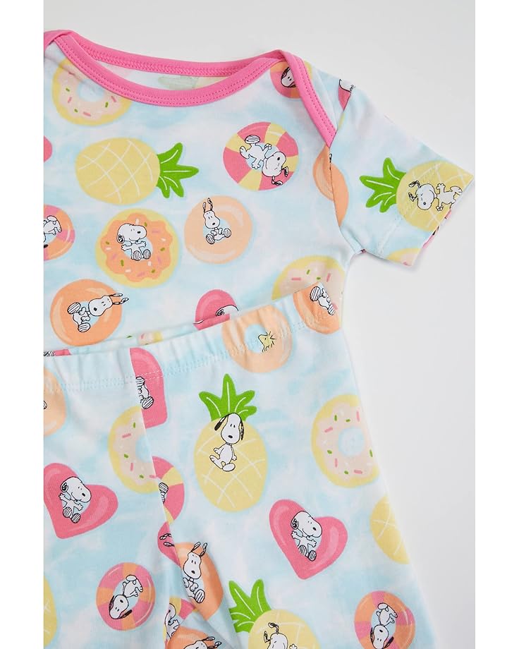 Пижамный комплект Bedhead Pajamas Booboo Short Sleeve Snug Fit PJ Set, цвет Snoopy Pool Float