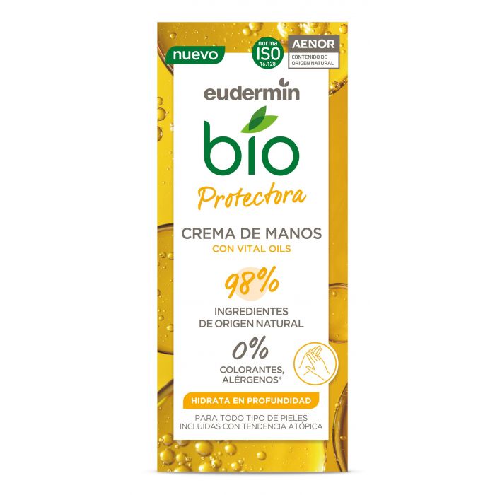 цена Крем для рук Bio Crema de manos protectora Eudermin, 75 ml