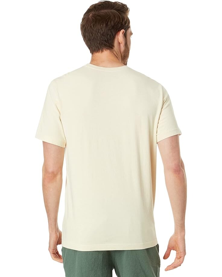 

Футболка Life is Good Big Flag Short Sleeve Crusher Tee, цвет Putty White