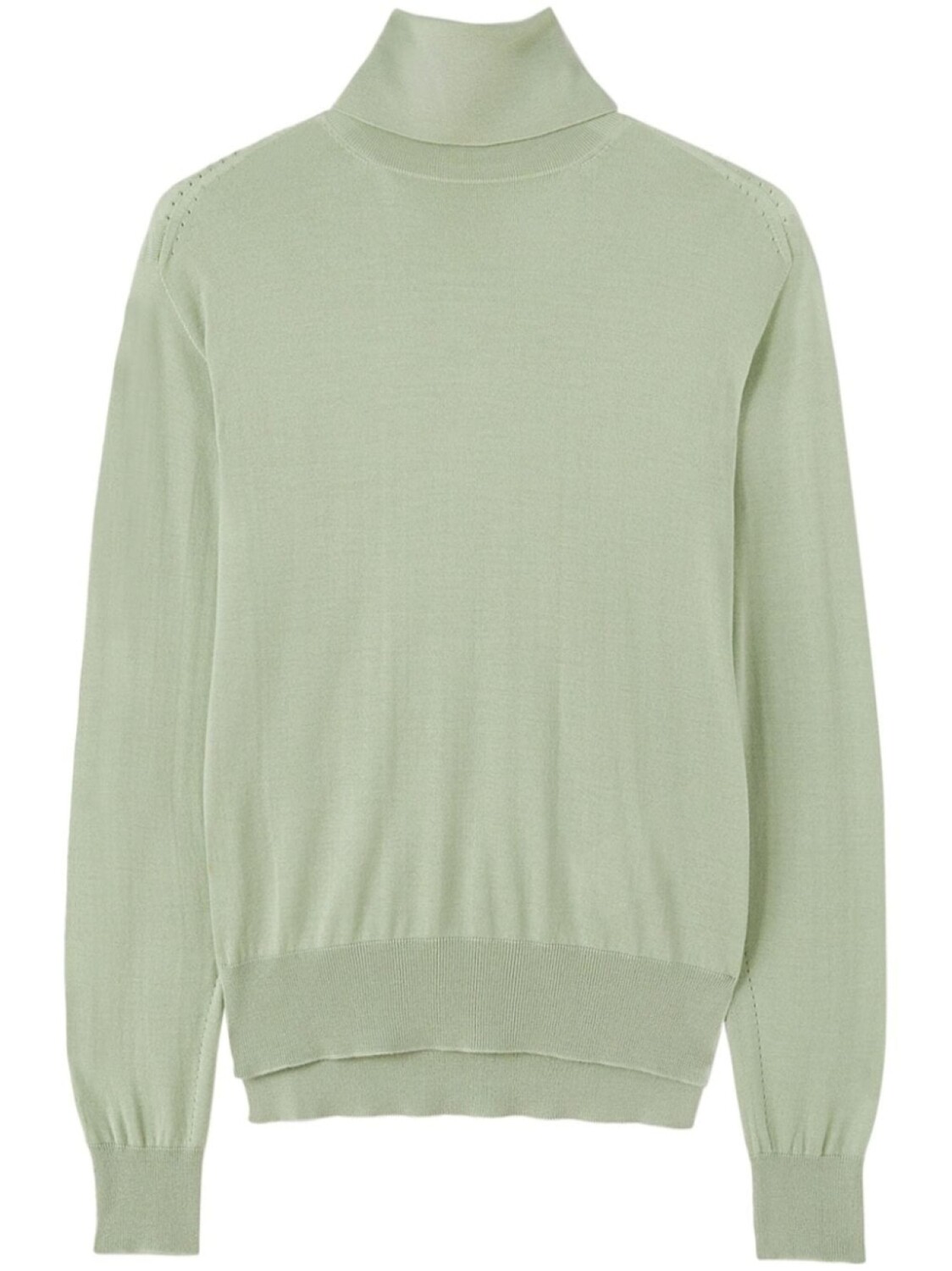 

Jil Sander roll-neck fine-knit jumper, зеленый