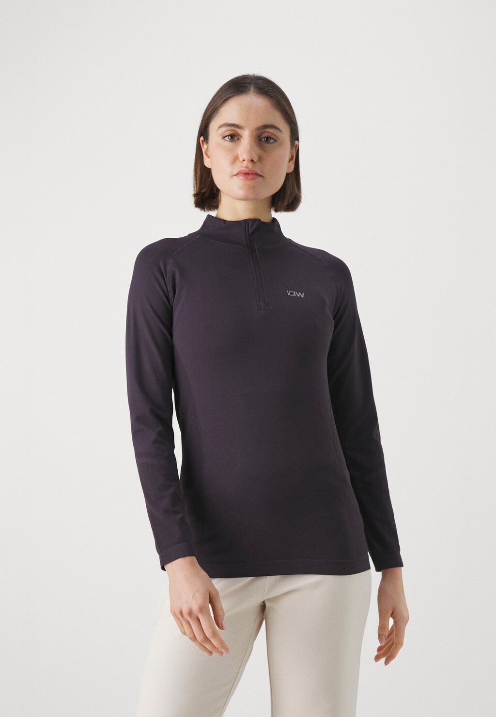 

Рубашка с длинным рукавом EVERYDAY 1/4 ZIP ICANIWILL, цвет dark graphite