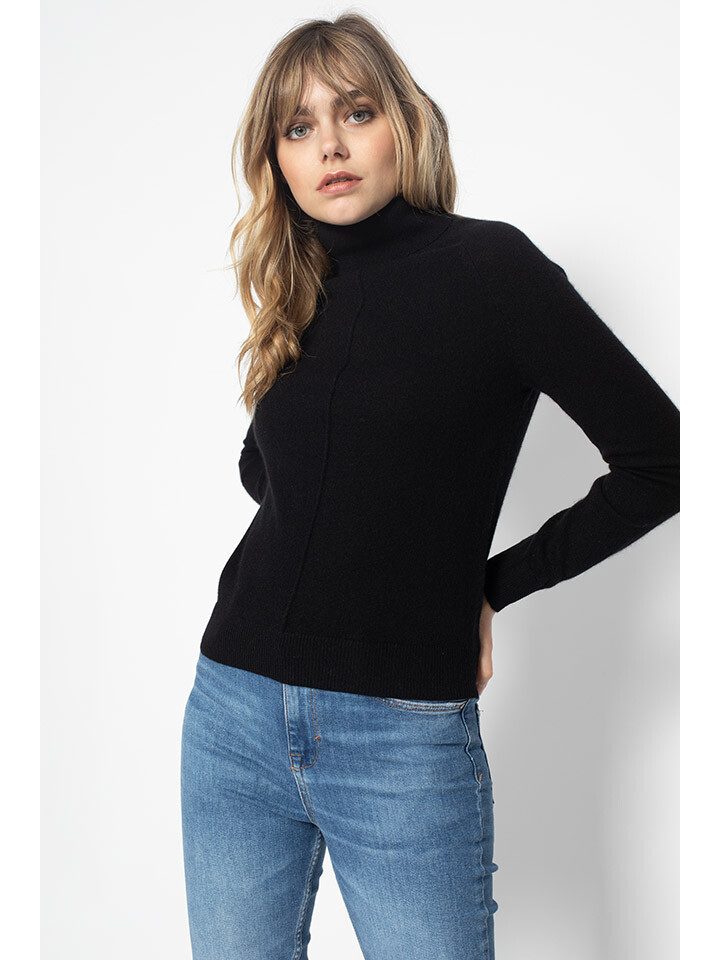 

Свитер Perfect Cashmere Kaschmir Rollkragen Carrick, черный