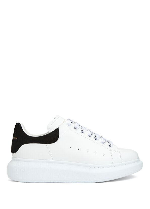 

Кроссовки Alexander McQueen Oversize Leather, белый/черный
