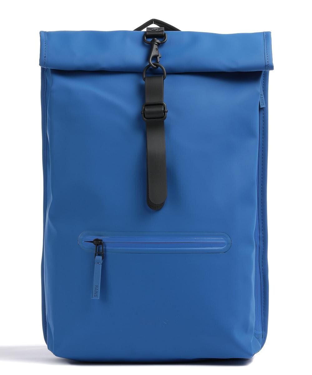 

Рюкзак Rolltop 16″ полиэстер, полиуретан Rains, синий