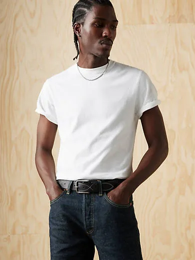 

Прошитый ремень Levi's, черный