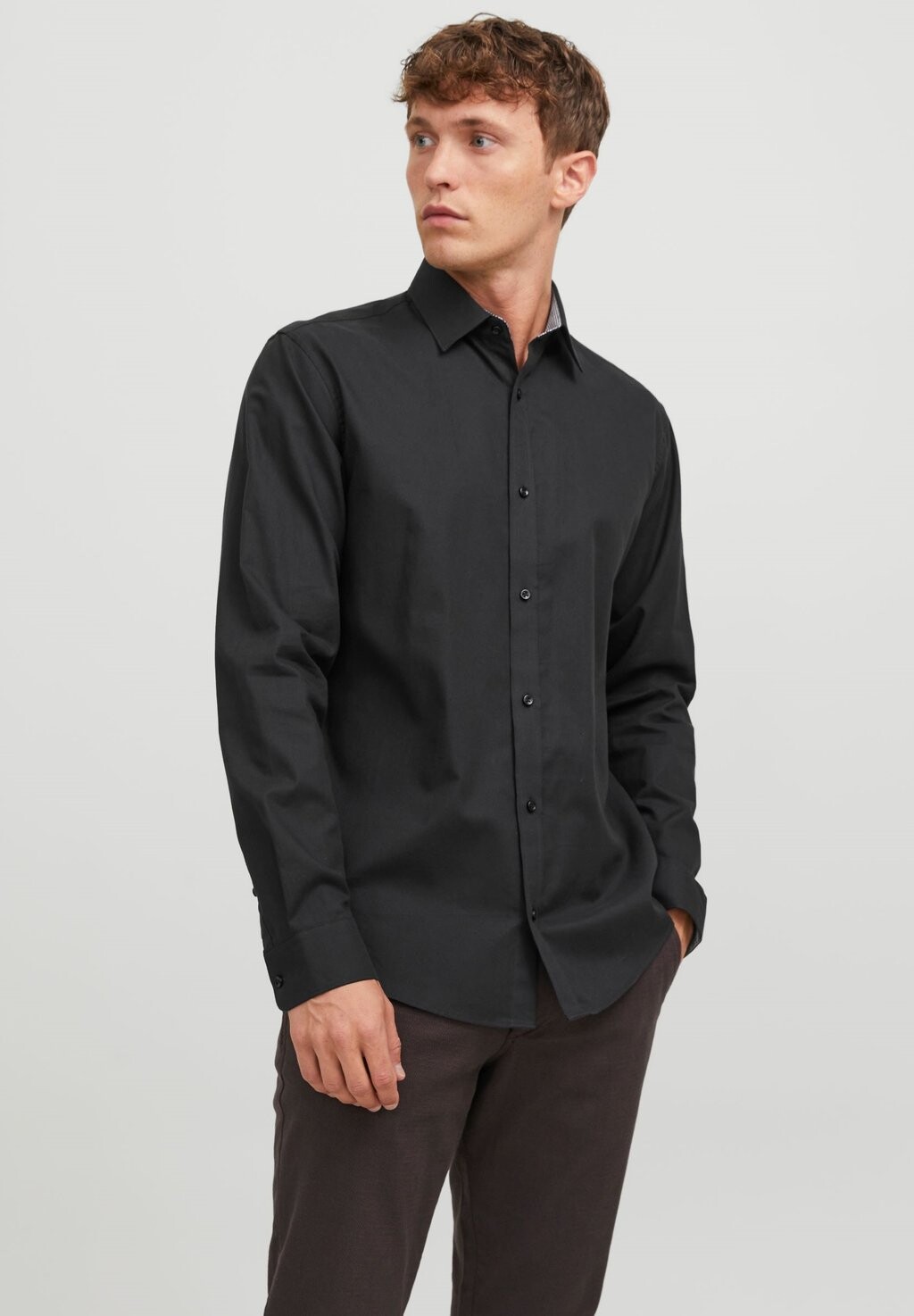 

Рубашка JPRBLABELFAST L S SN Jack & Jones, черный