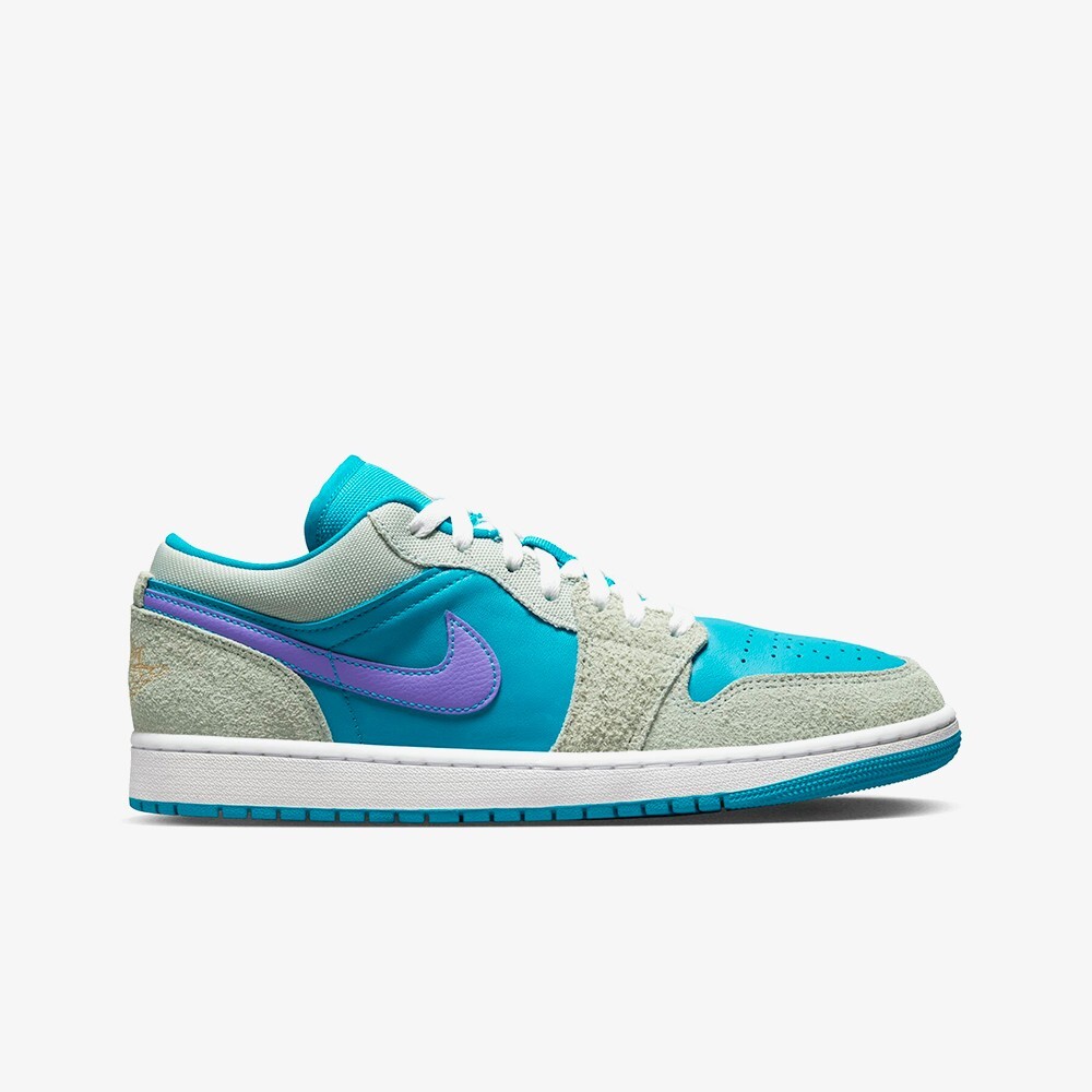 

Кроссовки 1 Low SE 'Pistachio Aquatone' Jordan, синий