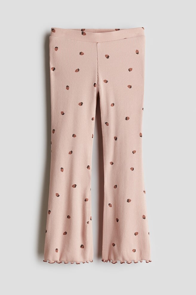 

Расклешенные леггинсы H&M, розовый