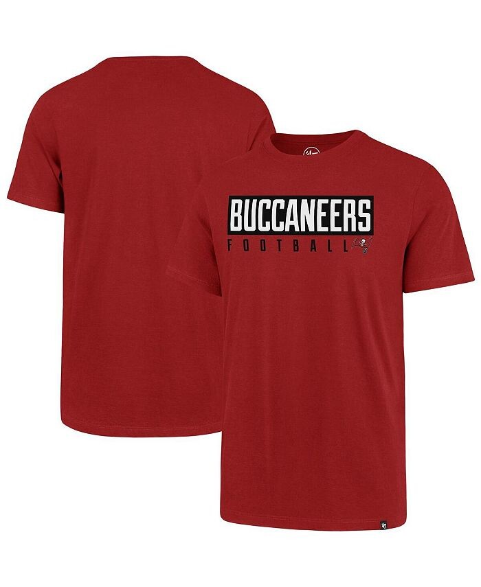 

Мужская красная футболка Tampa Bay Buccaneers Dub Major Super Rival '47 Brand, красный