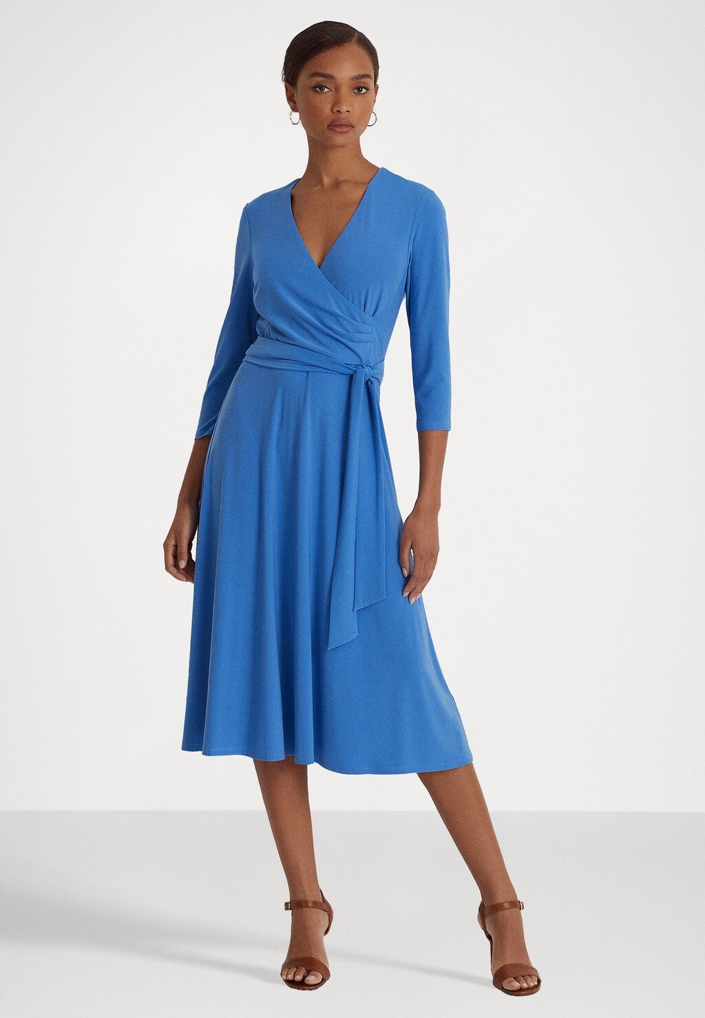 

Платье из джерси Lauren Ralph Lauren, синий