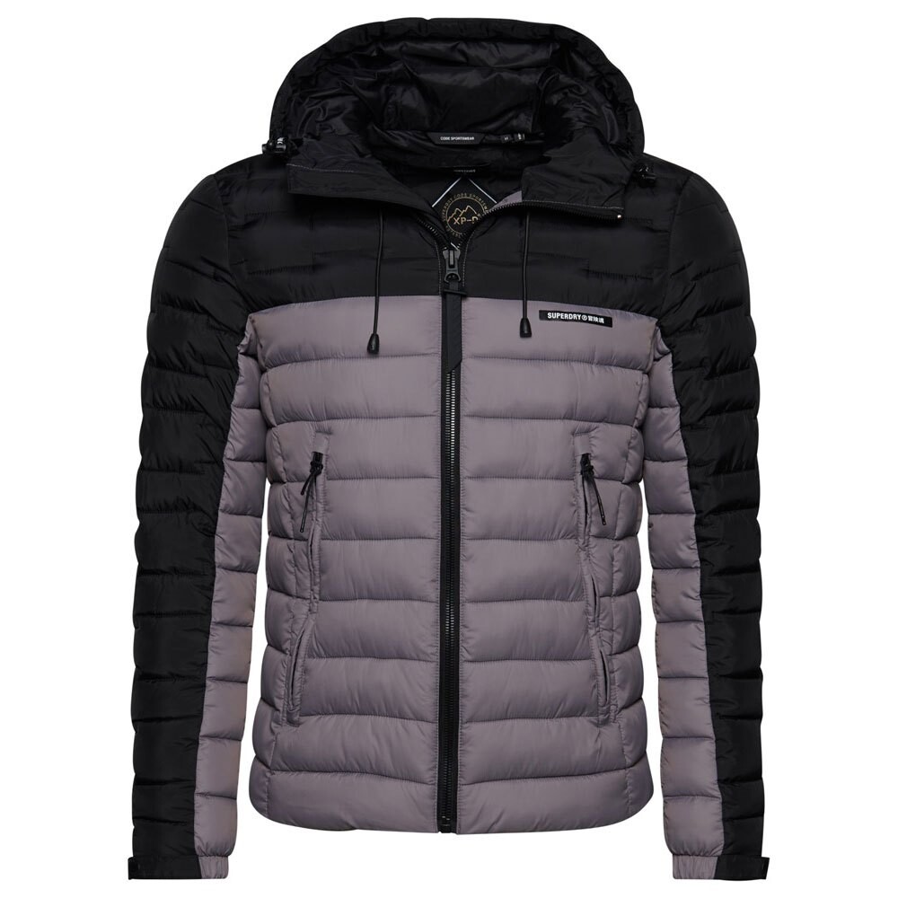 

Куртка Superdry Code Xpd Radar Quilt Mix, серый