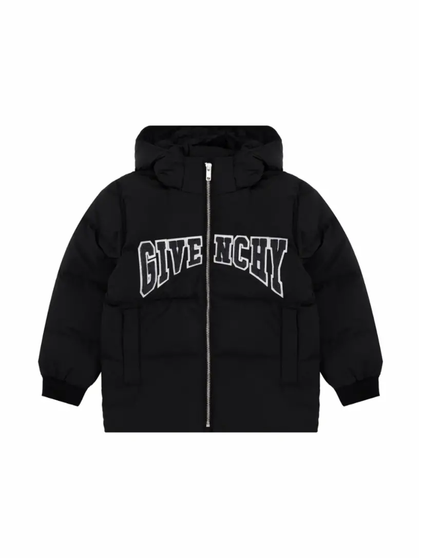 Стеганая куртка с логотипом Givenchy, черный