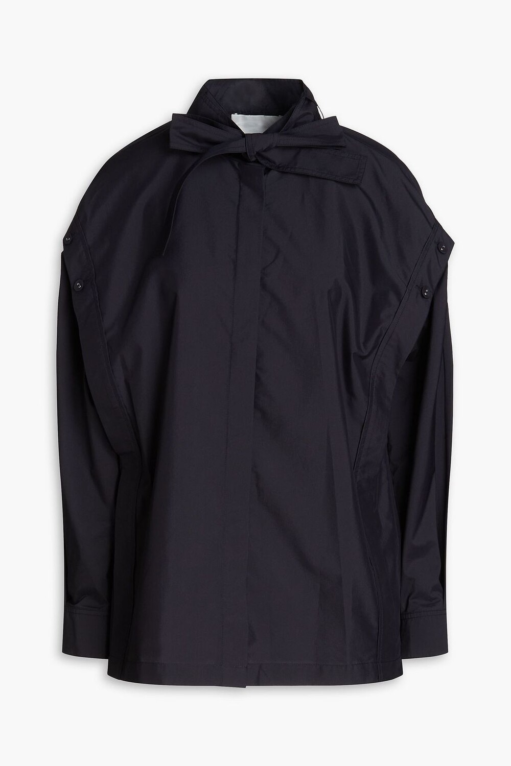 

Рубашка-трансформер из хлопкового поплина 3.1 PHILLIP LIM, синий