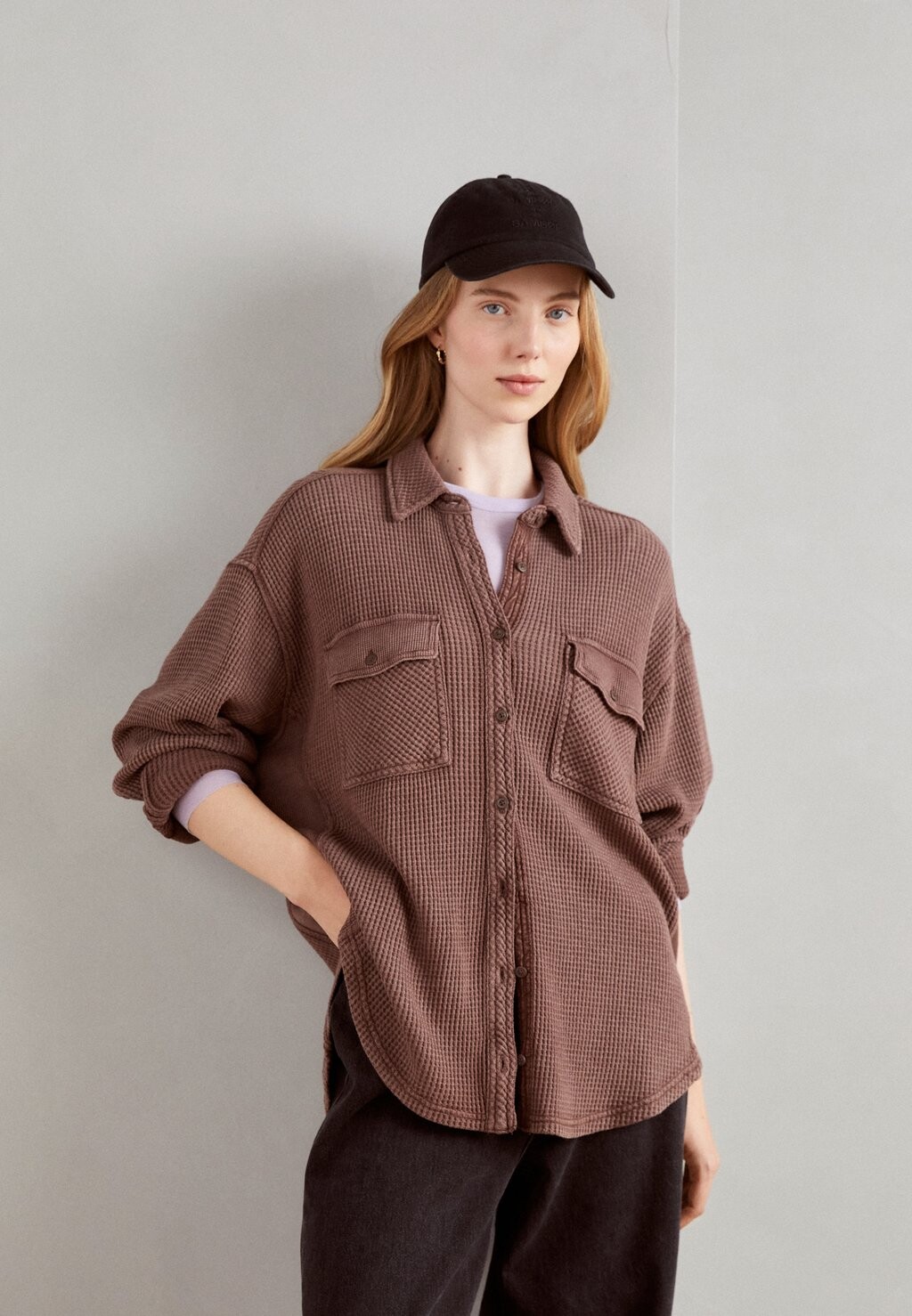 

Рубашка aerie РУБАШКА, цвет dark maple