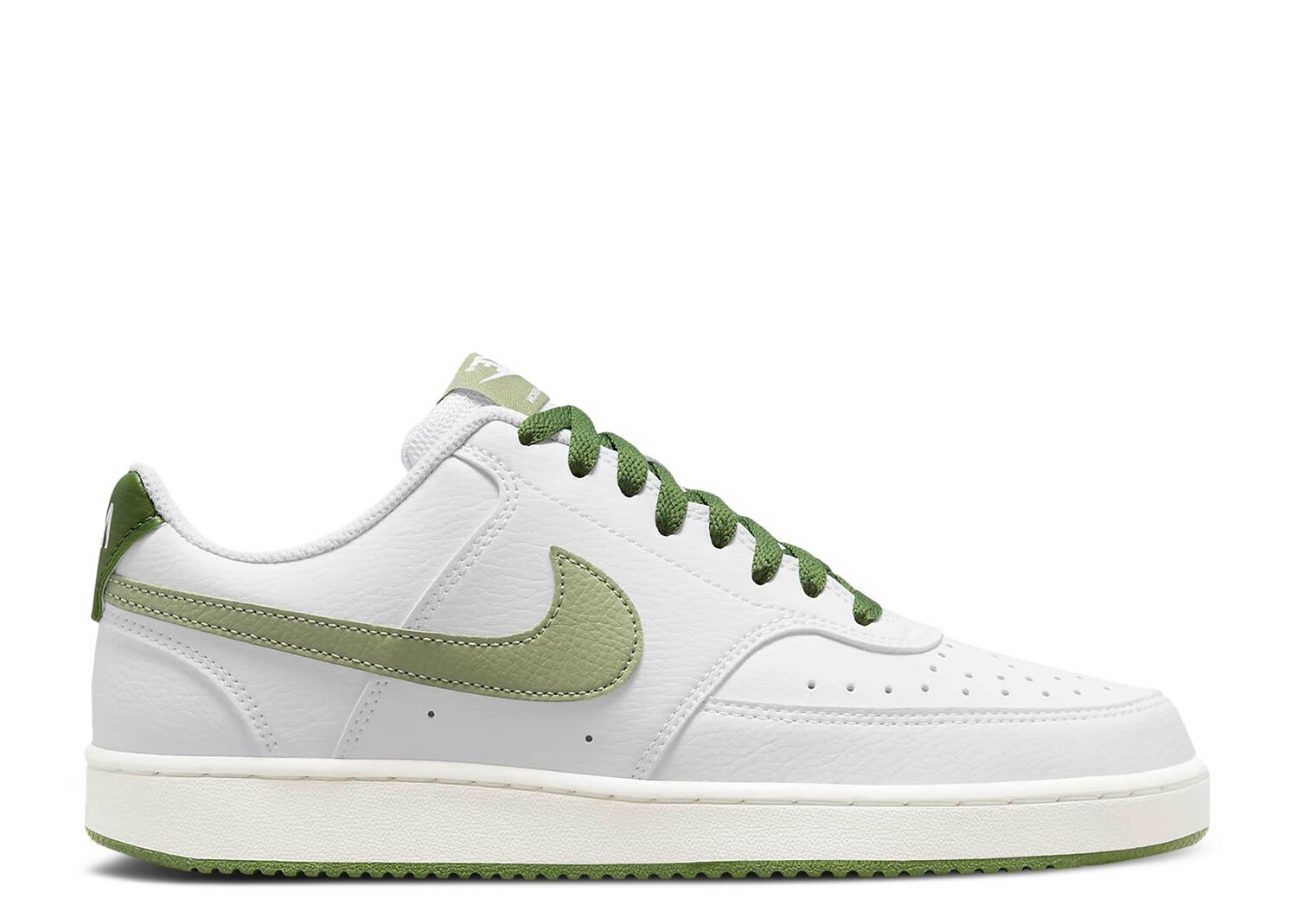 

Кроссовки Nike Court Vision Low 'White Oil Green', белый