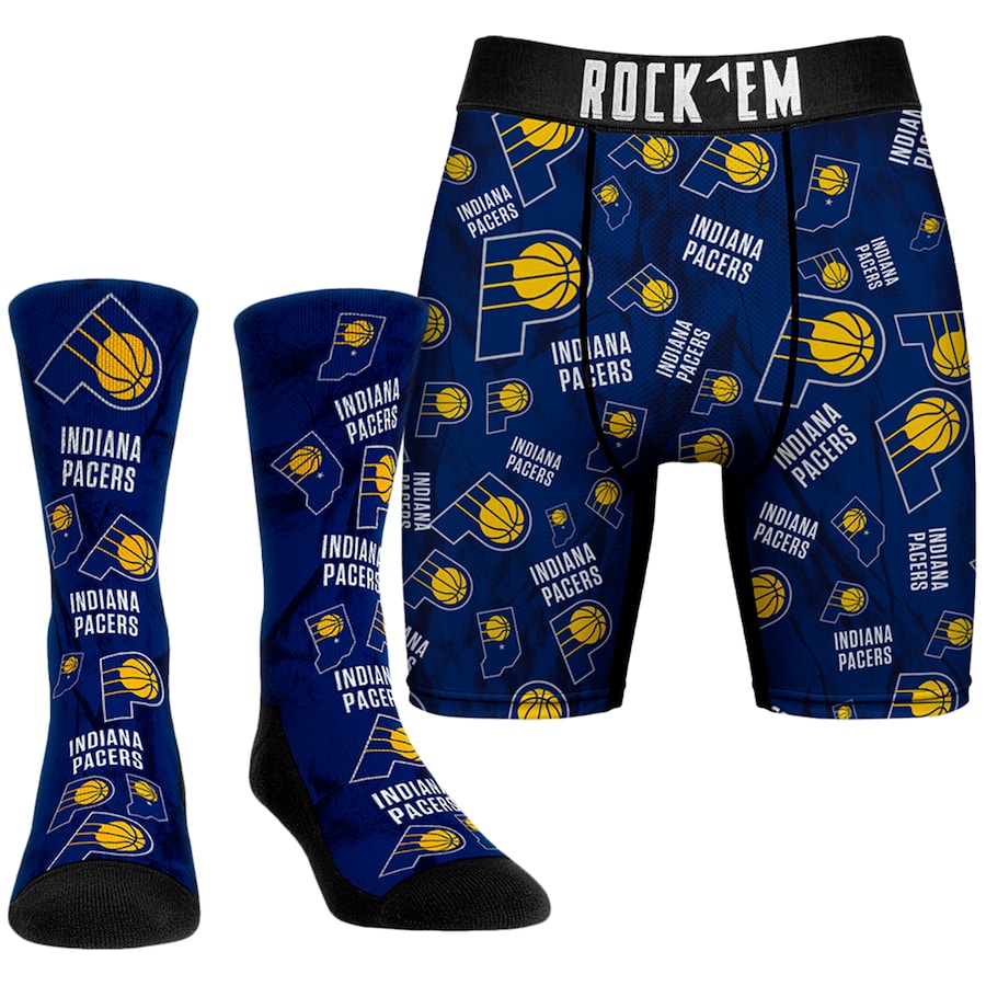 

Боксеры Rock Em Socks Indiana Pacers, нави