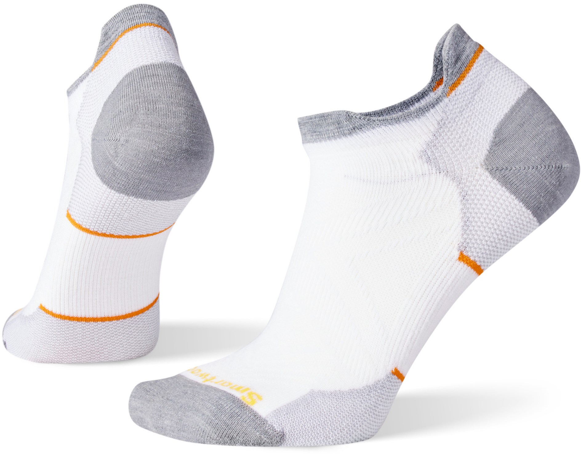 Носки до щиколотки Performance Run Zero Cushion — женские Smartwool, белый носки для бега smartwool performance run zero cushion low ankle цвет light gray