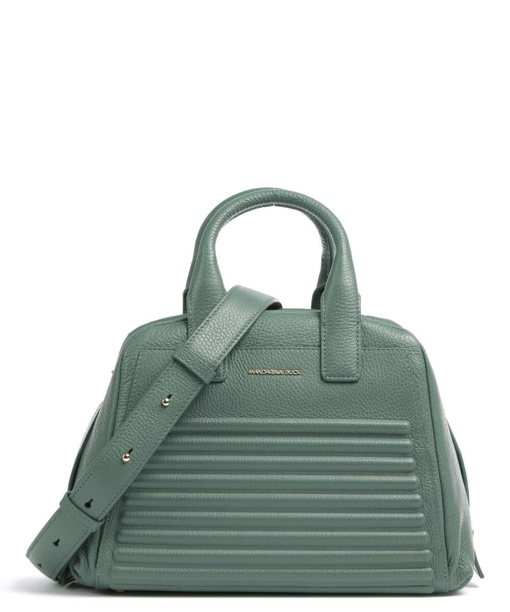 

Сумочка I-Con из зерненой телячьей кожи Mandarina Duck, зеленый