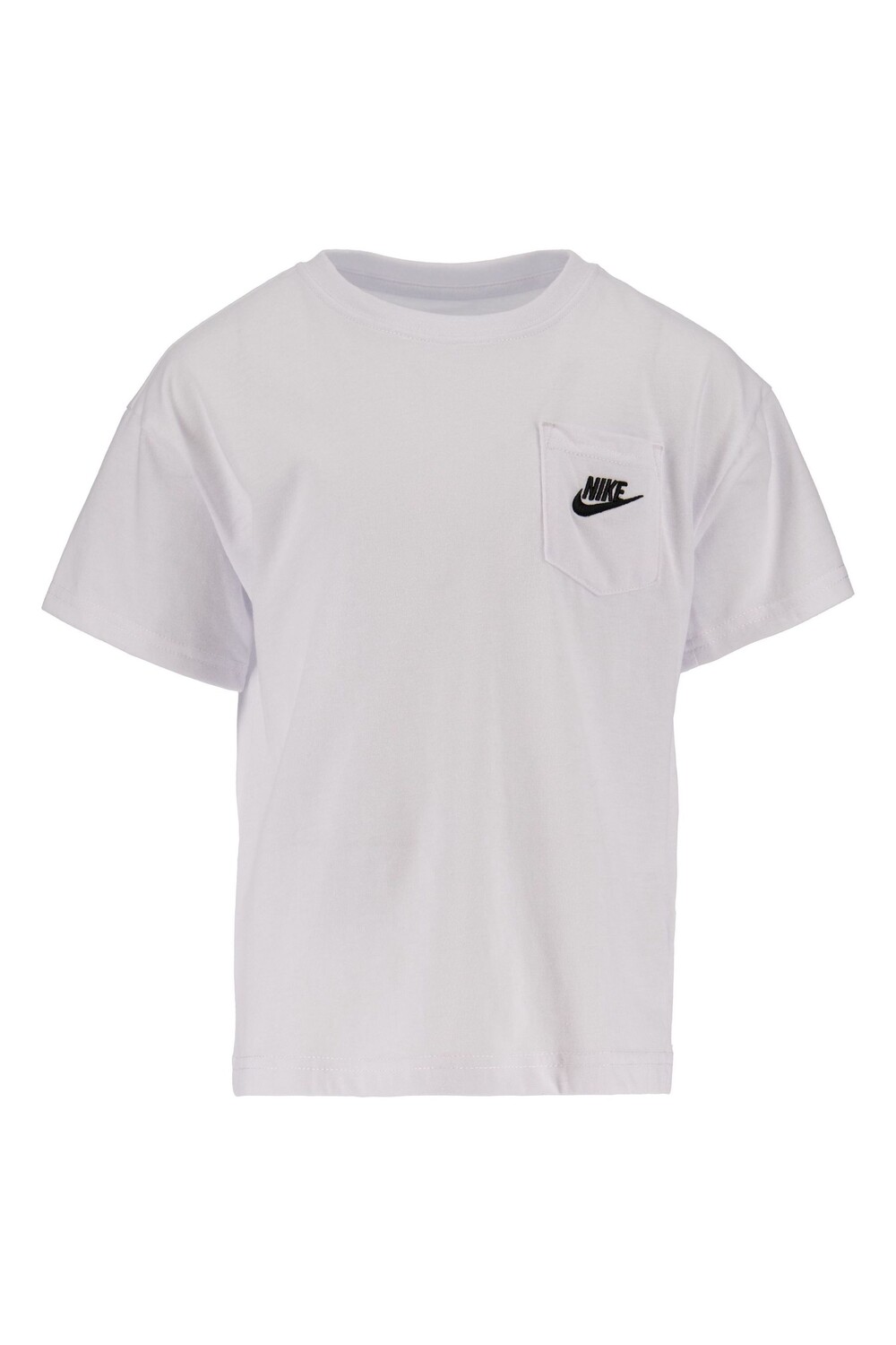 

Футболка Little Kids свободного кроя Nike, белый