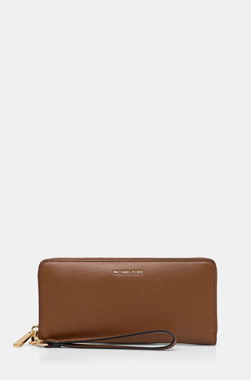 

Кожаный кошелек MICHAEL Michael Kors, коричневый