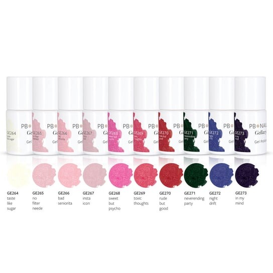 

Набор гибридных лаков Moonlight, 10 мл Pb Nails