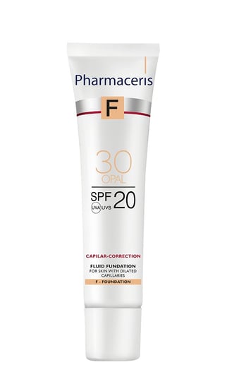 Укрывающий флюид для сосудистой кожи Capilar-Correction 30 Opal, SPF 20, 30 мл Pharmaceris, F