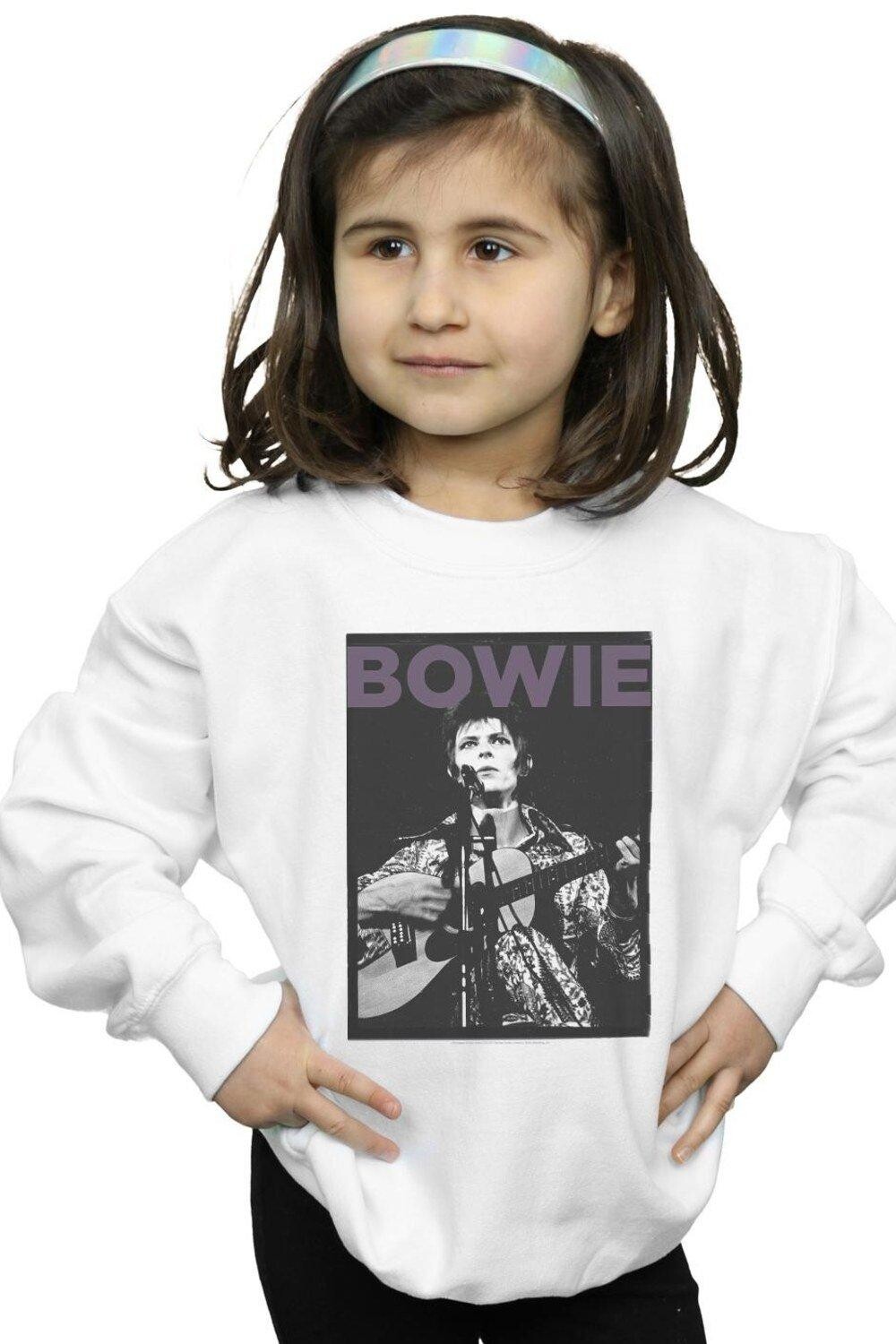 

Толстовка с плакатом «Рок» David Bowie, белый