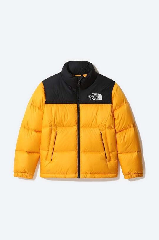 

Молодежный детский пуховик 1996 Retro Nuptse The North Face, желтый