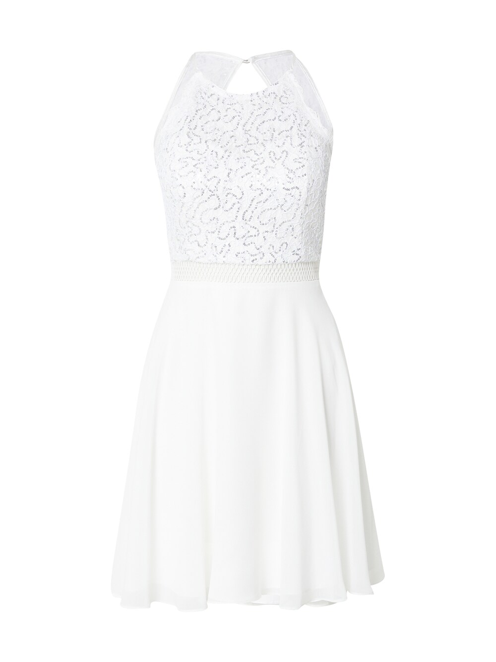 Коктейльное платье VM Vera Mont, белый коктейльное платье vera mont белый