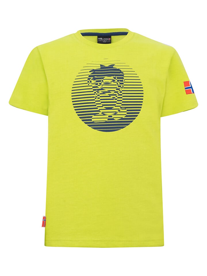 

Спортивная футболка Trollkids Funktionsshirt Troll, желтый