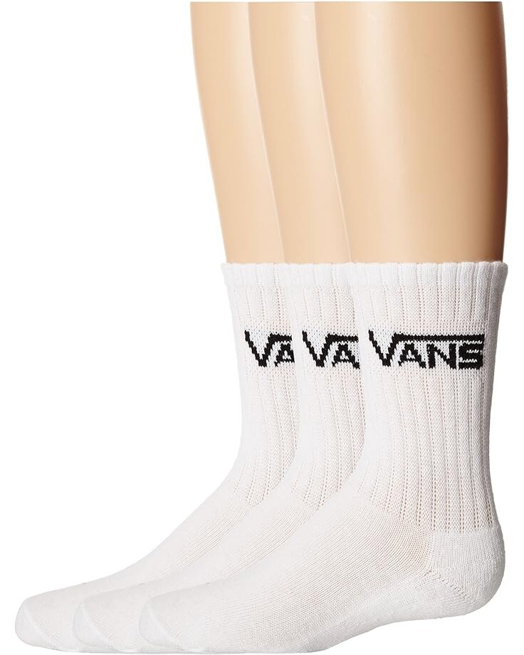 

Носки Vans Classic Crew 3-Pair Pack, белый