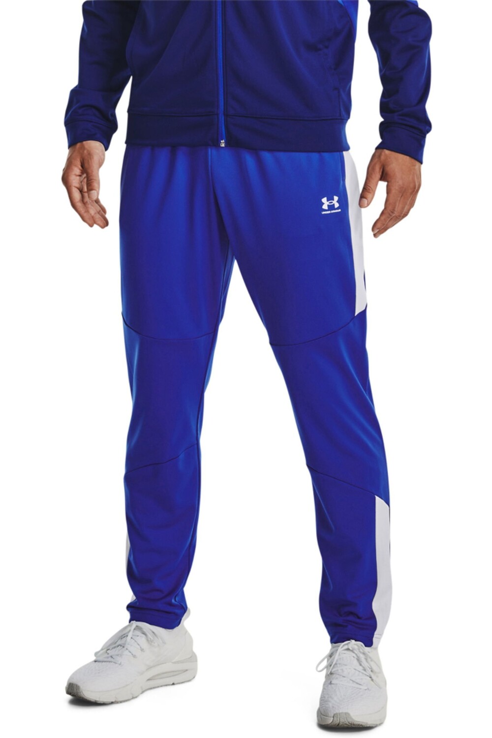 

Синие трикотажные беговые брюки Under Armour, синий