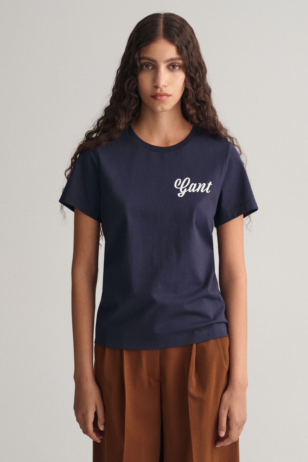 

Футболка Gant с логотипом GANT, синий
