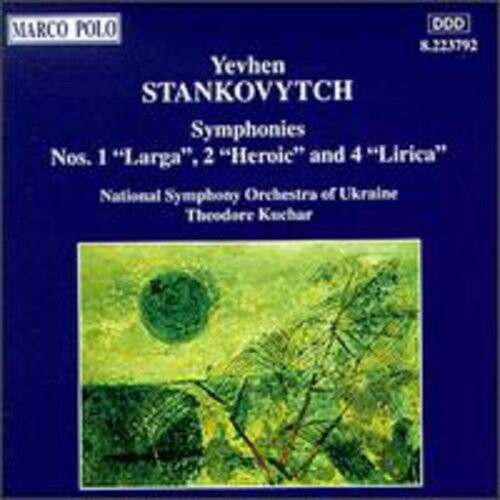 

CD диск Stankovytch / Kuchar / Nat'L Sym Orch of Ukraine: Sym 1/2/4