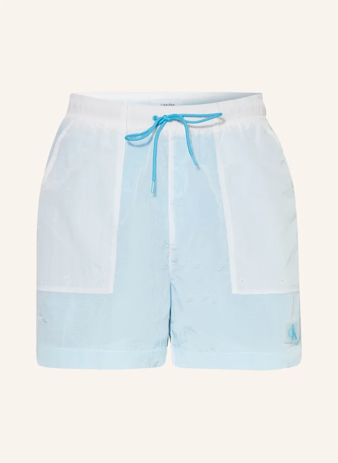 

Шорты для плавания ck monogram Calvin Klein, белый