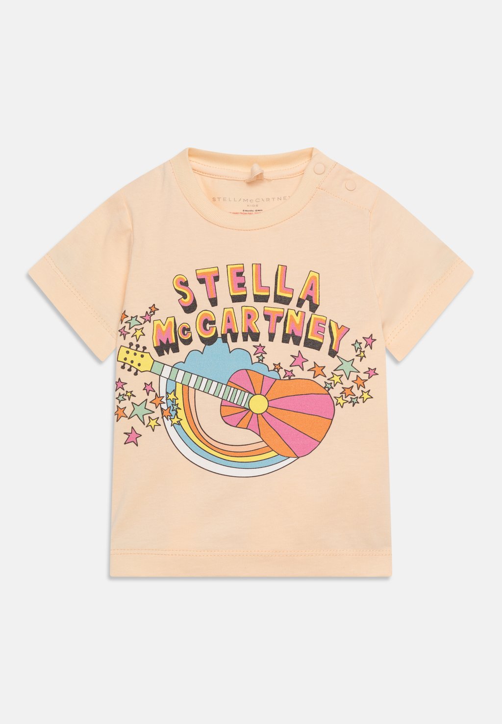 

Футболка с принтом Stella McCartney Kids, цвет pink