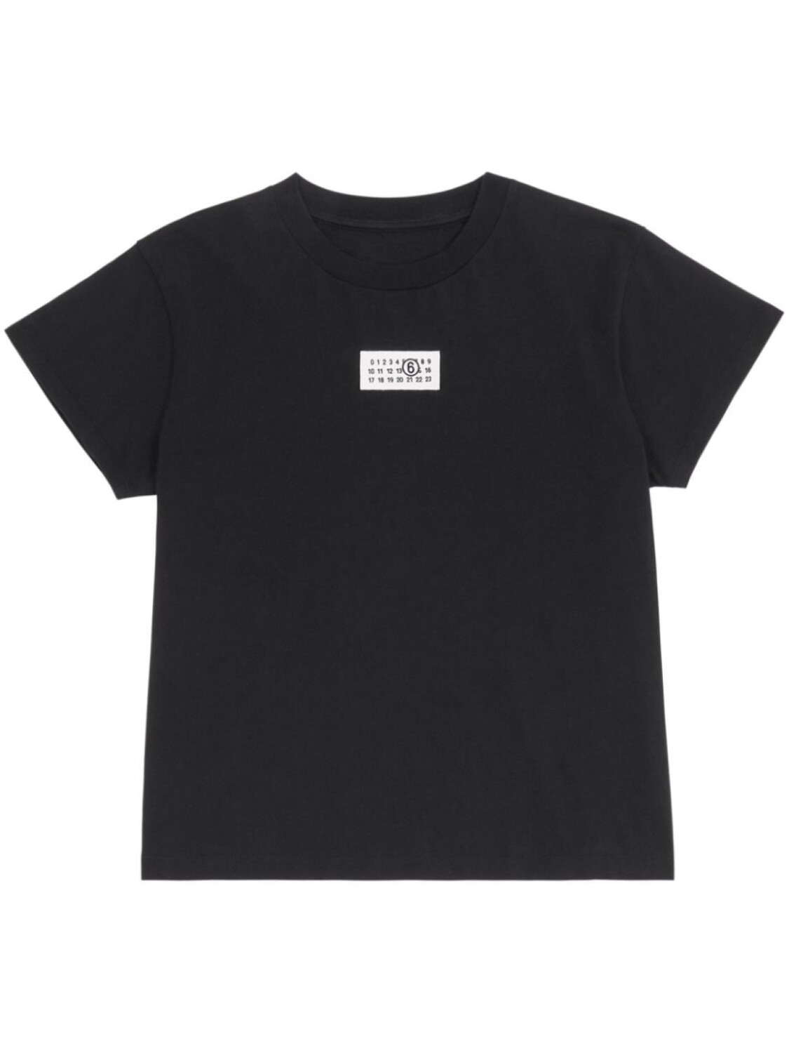 

MM6 Maison Margiela футболка с логотипом, черный