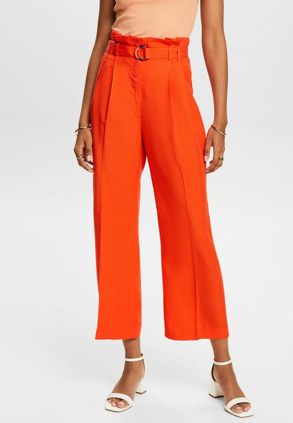 

Брюки Esprit, цвет bright orange