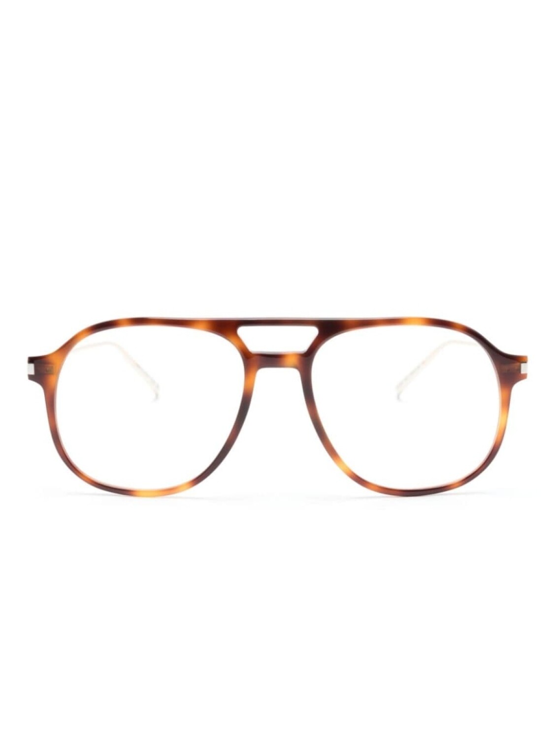 

Saint Laurent Eyewear очки-пилоты черепаховой расцветки, коричневый