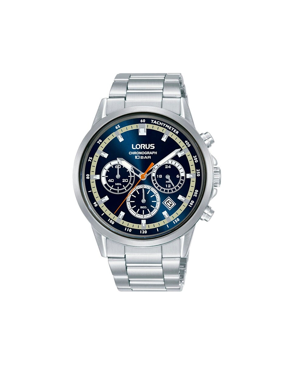 

Мужские часы Sport man RT391JX9 со стальным и серебряным ремешком Lorus, серебро