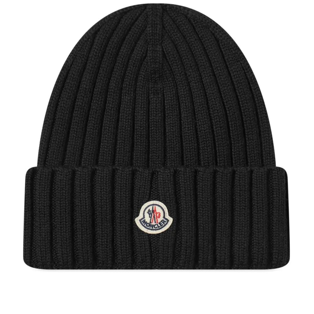 

Moncler Шапка-бини с логотипом, черный