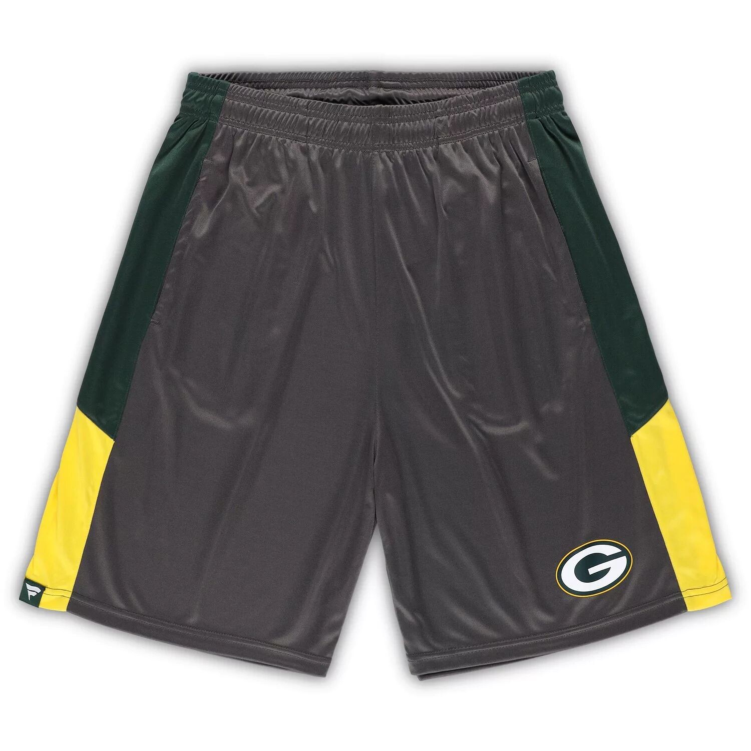 

Мужские фирменные серые шорты Green Bay Packers Big & Tall Team Fanatics