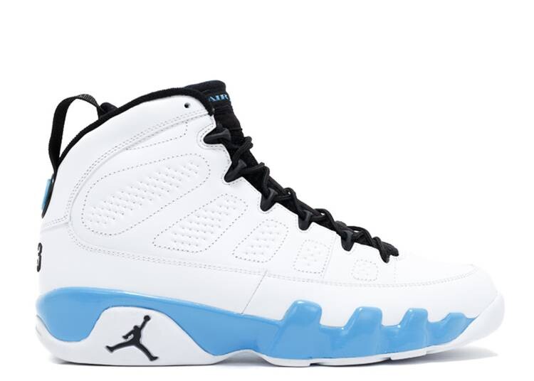 Кроссовки AIR JORDAN 9 RETRO 'UNC' 2010, белый банкнота нигерия 2010 год найра банкноты unc