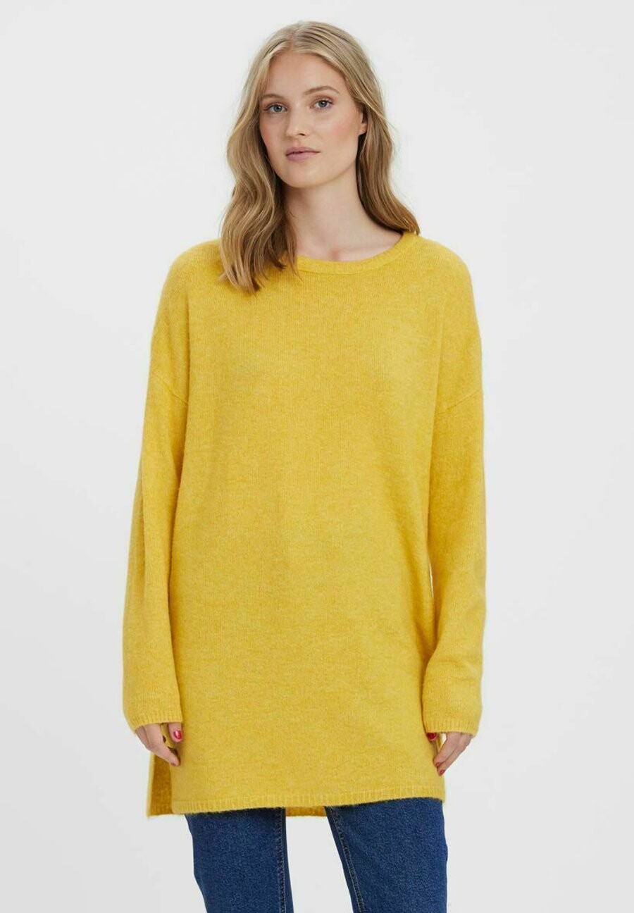 

Свитшот Vero Moda VMPLAZA O NECK, цвет spicy mustard