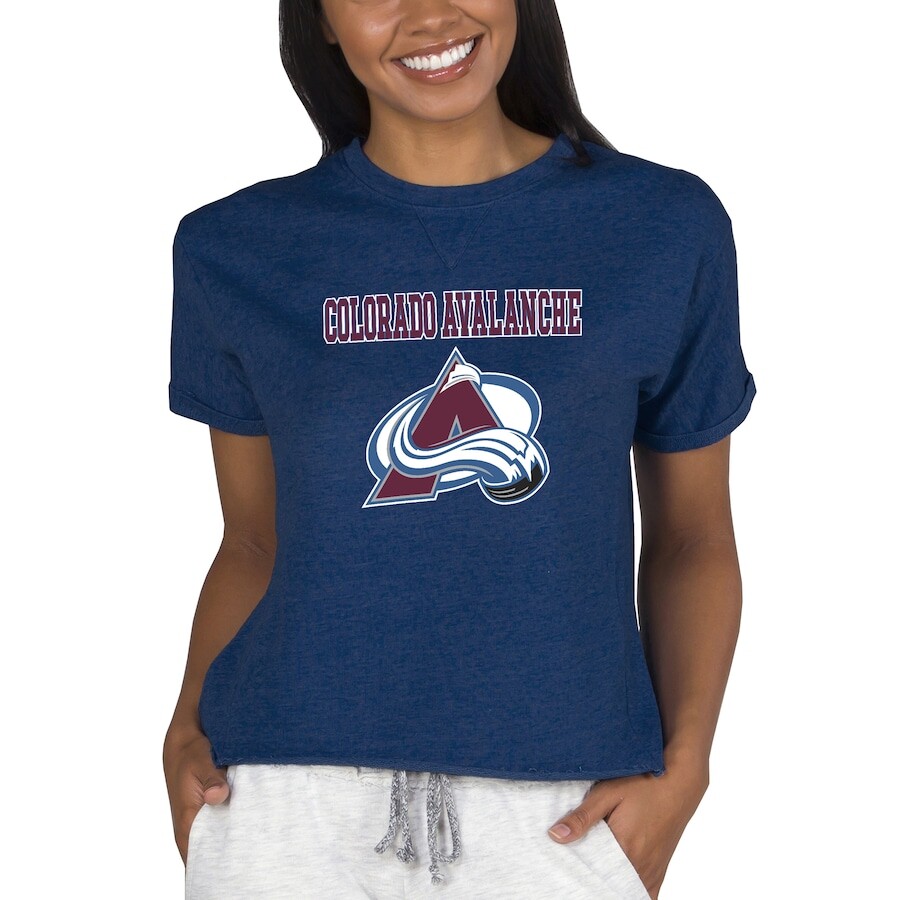 

Футболка с коротким рукавом Concepts Sport Colorado Avalanche, нави