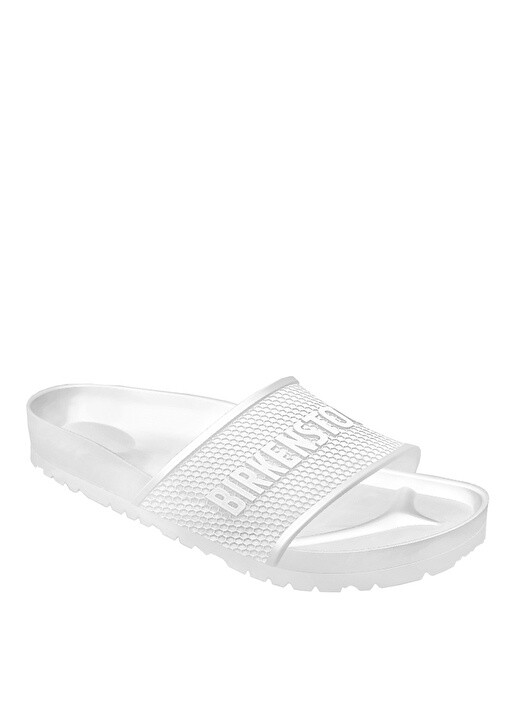 

Белые женские тапочки Birkenstock