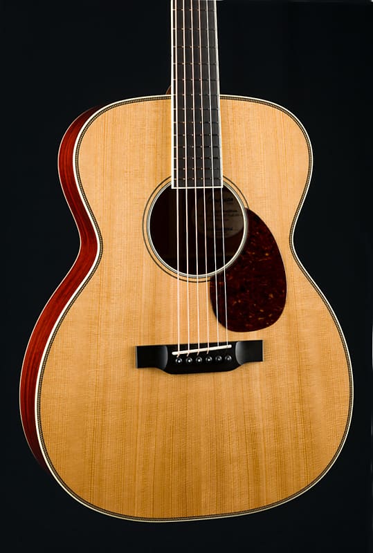 Акустическая гитара Bourgeois OM LSH Custom Aged Tone Adirondack Spruce and Padauk NEW vc 02 вистл до падук ivolga