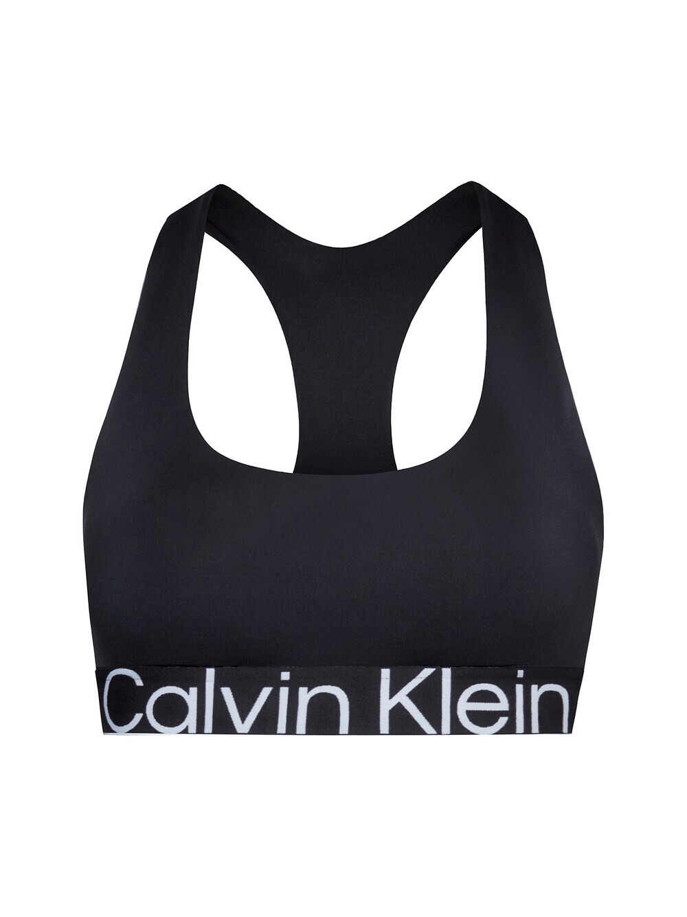 

Спортивный бюстгальтер без косточек Calvin Klein, черный