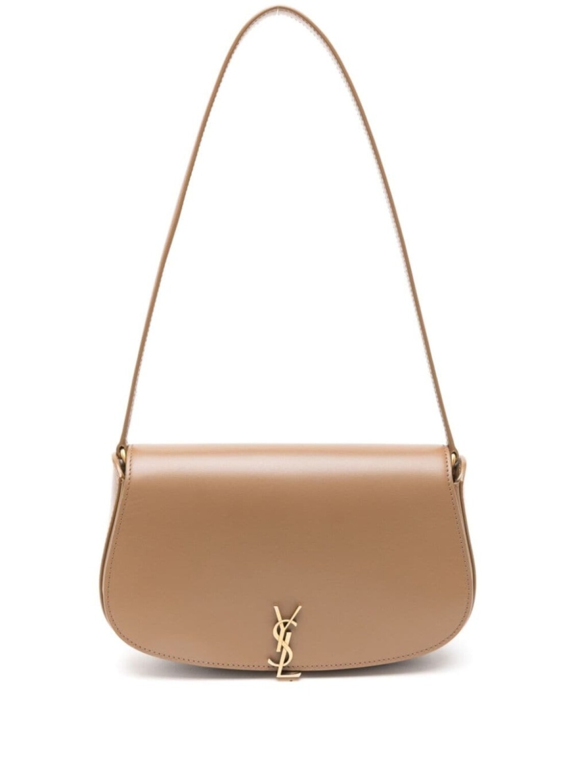 

Saint Laurent мини-сумка на плечо Voltaire, коричневый